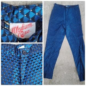 Vtg Medium Rare Decorative Pants Slacks